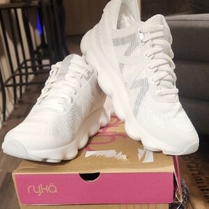 Ryka White Women's Athletic Walking Sneakers